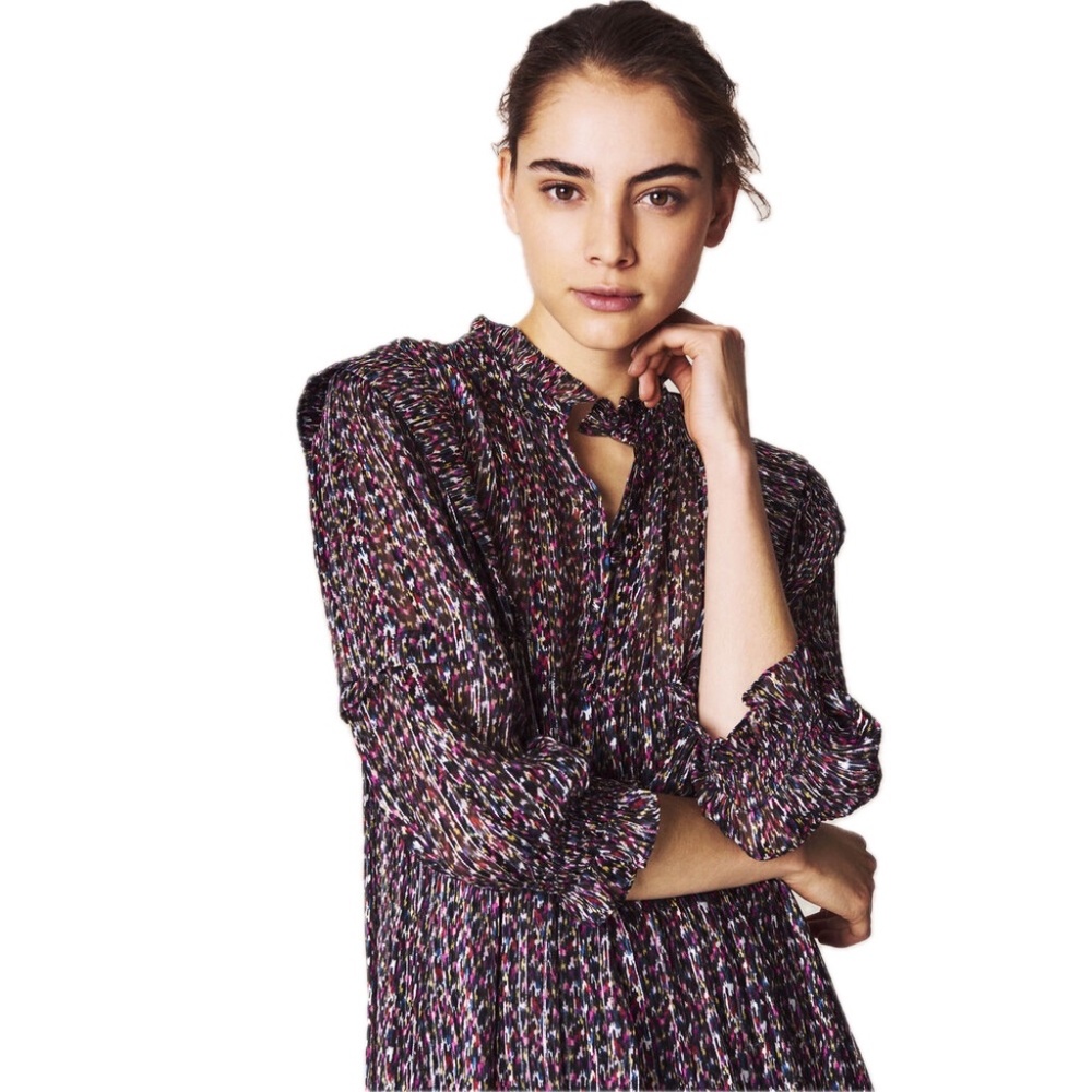 ba&sh Robe Deep Dress - Picture 2 of 12